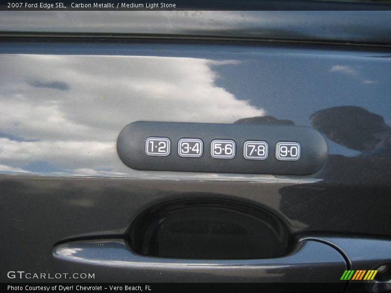 Carbon Metallic / Medium Light Stone 2007 Ford Edge SEL