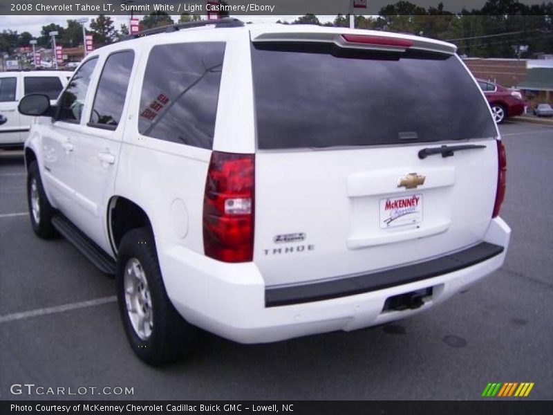 Summit White / Light Cashmere/Ebony 2008 Chevrolet Tahoe LT