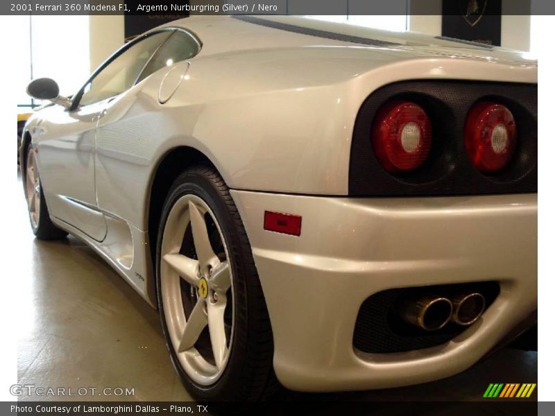 Argento Nurburgring (Silver) / Nero 2001 Ferrari 360 Modena F1