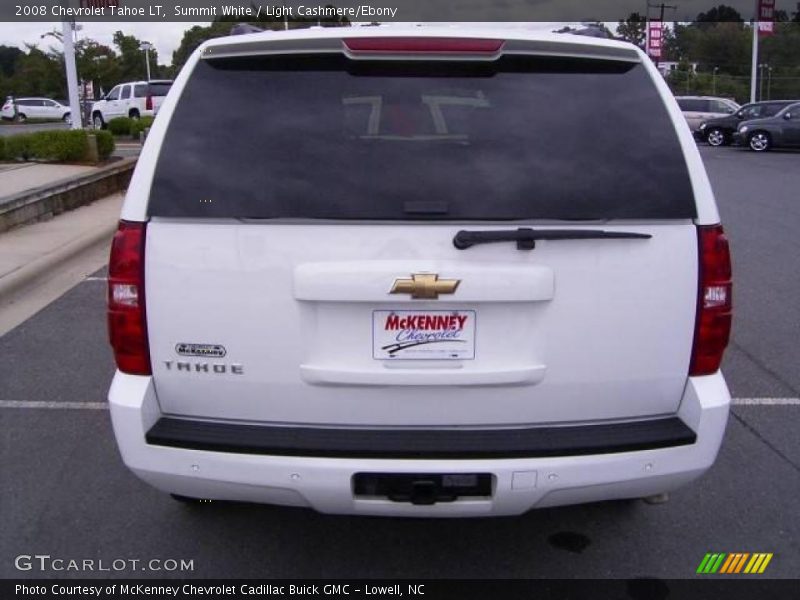 Summit White / Light Cashmere/Ebony 2008 Chevrolet Tahoe LT