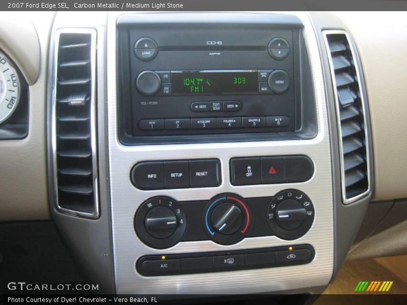 Carbon Metallic / Medium Light Stone 2007 Ford Edge SEL