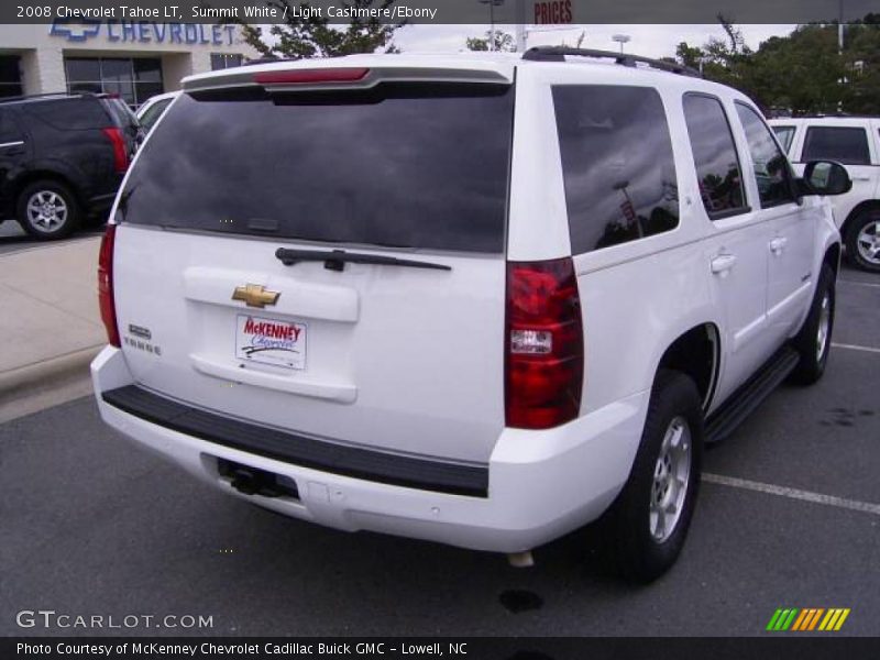 Summit White / Light Cashmere/Ebony 2008 Chevrolet Tahoe LT