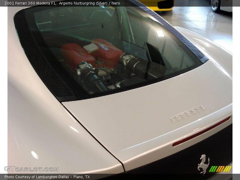 Argento Nurburgring (Silver) / Nero 2001 Ferrari 360 Modena F1