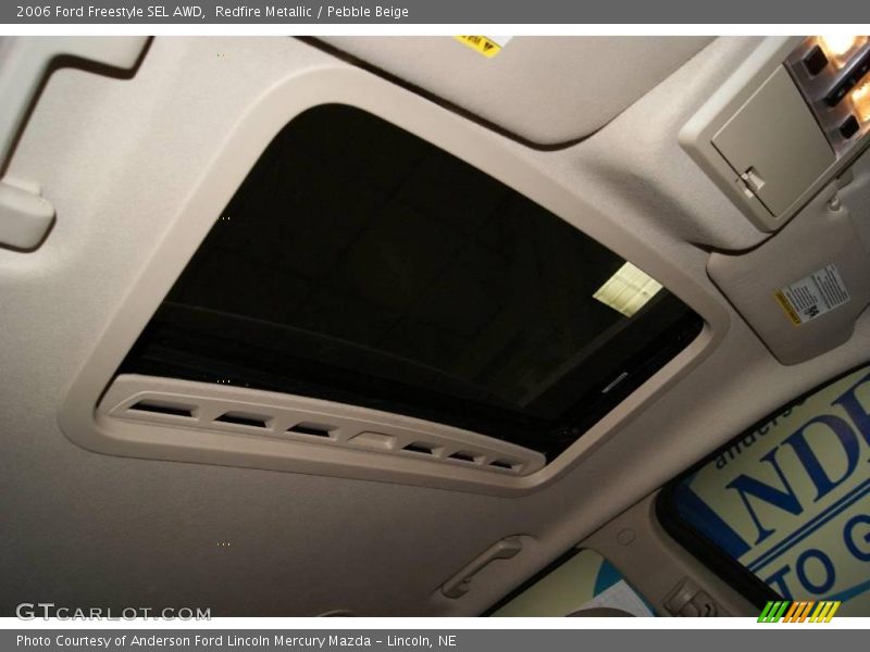 Redfire Metallic / Pebble Beige 2006 Ford Freestyle SEL AWD