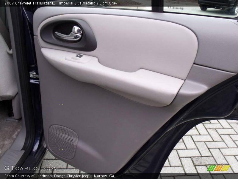 Imperial Blue Metallic / Light Gray 2007 Chevrolet TrailBlazer LS