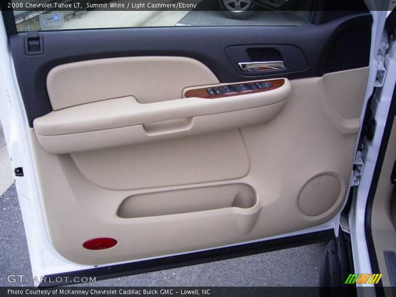 Summit White / Light Cashmere/Ebony 2008 Chevrolet Tahoe LT