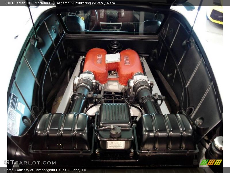 Argento Nurburgring (Silver) / Nero 2001 Ferrari 360 Modena F1