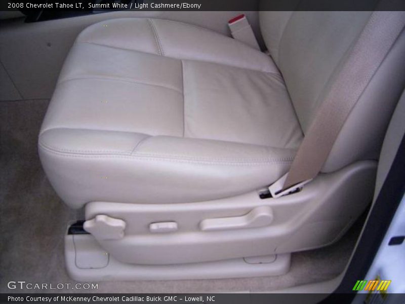 Summit White / Light Cashmere/Ebony 2008 Chevrolet Tahoe LT