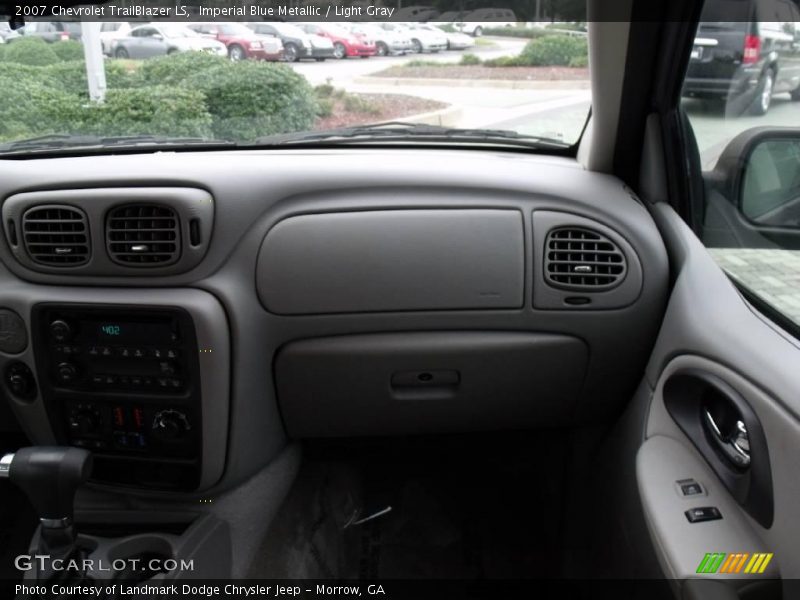 Imperial Blue Metallic / Light Gray 2007 Chevrolet TrailBlazer LS