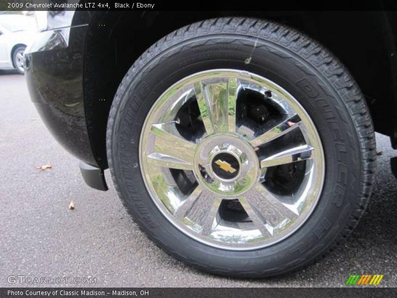 Black / Ebony 2009 Chevrolet Avalanche LTZ 4x4