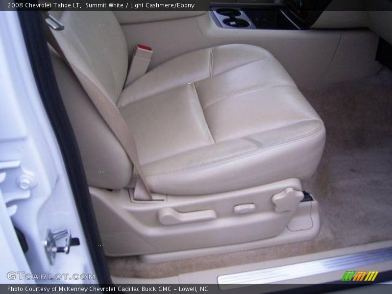 Summit White / Light Cashmere/Ebony 2008 Chevrolet Tahoe LT
