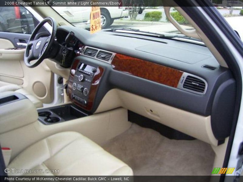 Summit White / Light Cashmere/Ebony 2008 Chevrolet Tahoe LT