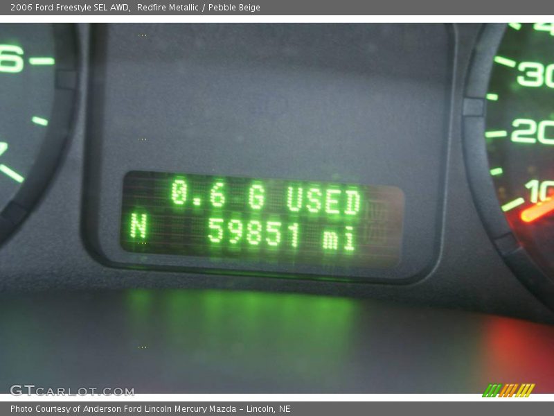 Redfire Metallic / Pebble Beige 2006 Ford Freestyle SEL AWD