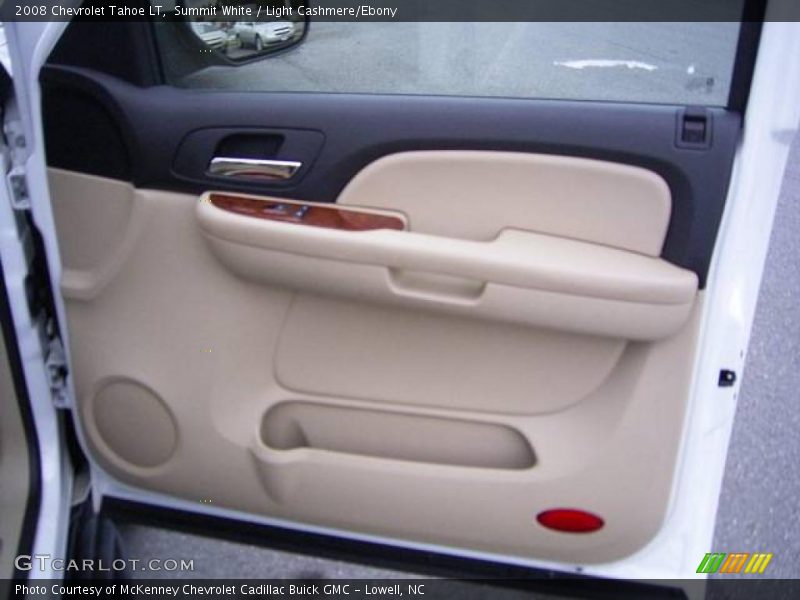 Summit White / Light Cashmere/Ebony 2008 Chevrolet Tahoe LT