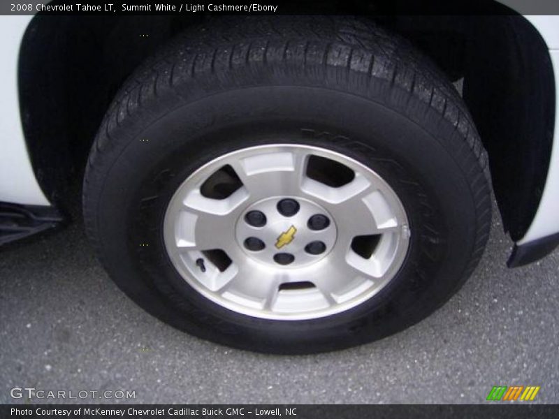 Summit White / Light Cashmere/Ebony 2008 Chevrolet Tahoe LT