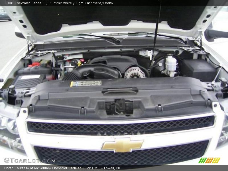 Summit White / Light Cashmere/Ebony 2008 Chevrolet Tahoe LT