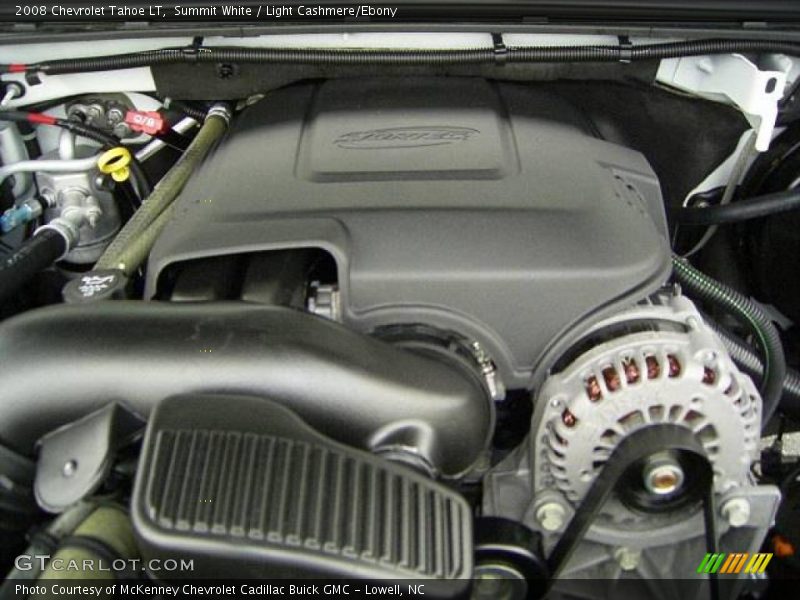 Summit White / Light Cashmere/Ebony 2008 Chevrolet Tahoe LT