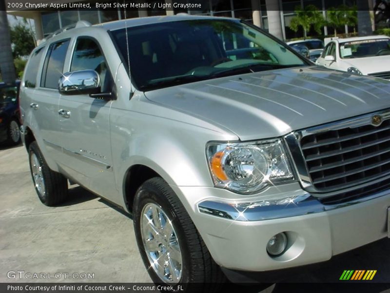 Bright Silver Metallic / Light Graystone 2009 Chrysler Aspen Limited