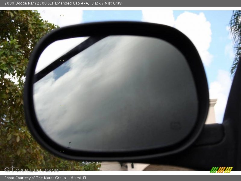 Black / Mist Gray 2000 Dodge Ram 2500 SLT Extended Cab 4x4