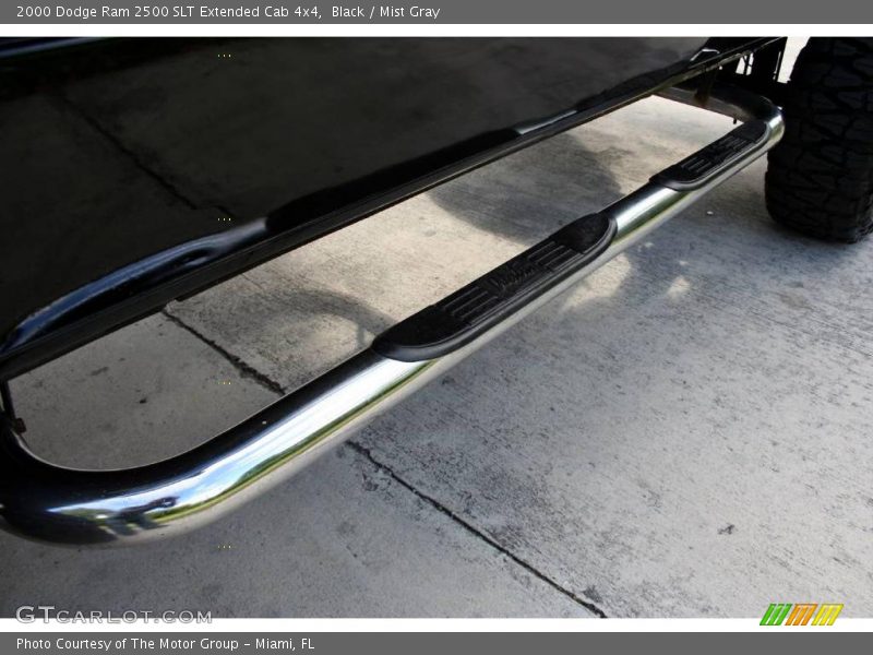 Black / Mist Gray 2000 Dodge Ram 2500 SLT Extended Cab 4x4