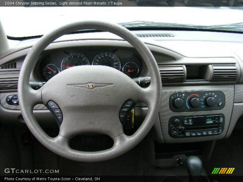 Light Almond Pearl Metallic / Taupe 2004 Chrysler Sebring Sedan