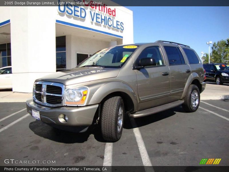 Light Khaki Metallic / Khaki 2005 Dodge Durango Limited