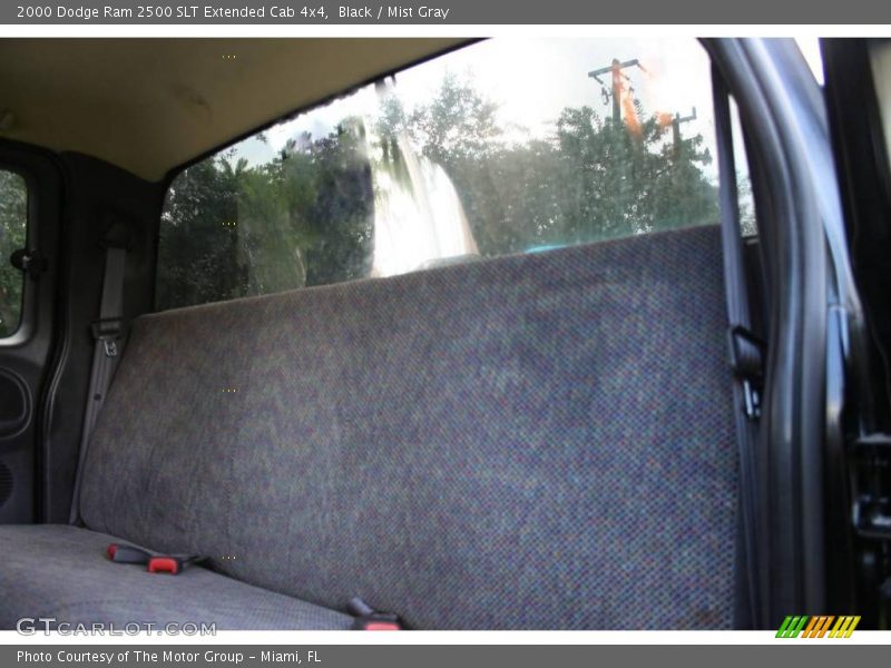 Black / Mist Gray 2000 Dodge Ram 2500 SLT Extended Cab 4x4