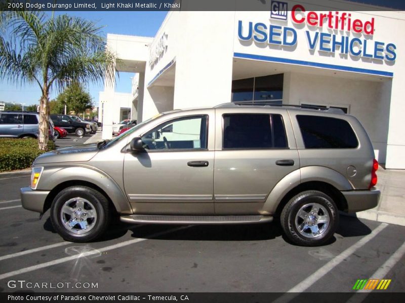 Light Khaki Metallic / Khaki 2005 Dodge Durango Limited