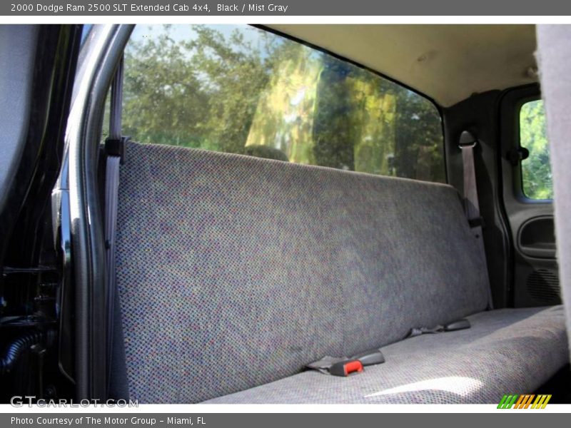 Black / Mist Gray 2000 Dodge Ram 2500 SLT Extended Cab 4x4