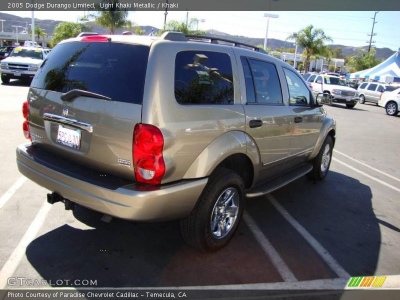 Light Khaki Metallic / Khaki 2005 Dodge Durango Limited