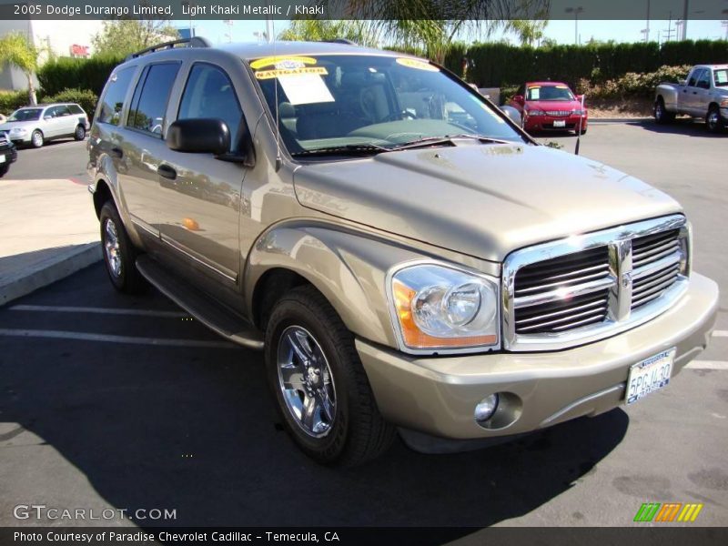 Light Khaki Metallic / Khaki 2005 Dodge Durango Limited