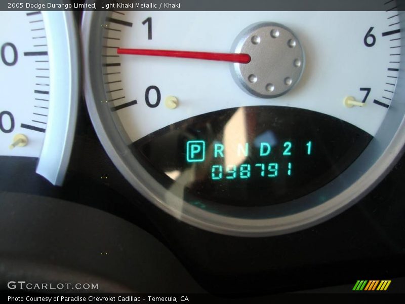 Light Khaki Metallic / Khaki 2005 Dodge Durango Limited