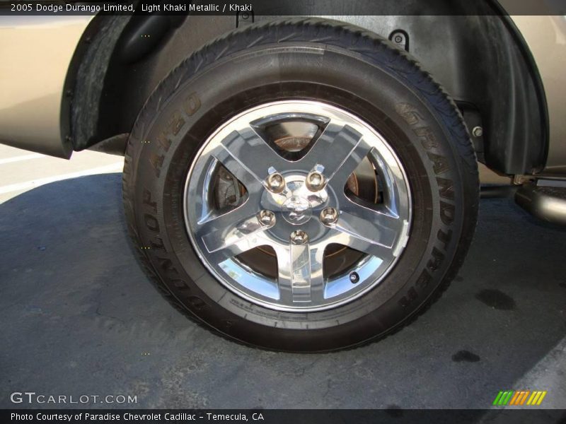 Light Khaki Metallic / Khaki 2005 Dodge Durango Limited