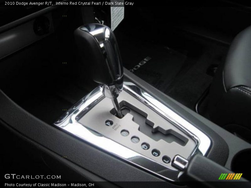 Inferno Red Crystal Pearl / Dark Slate Gray 2010 Dodge Avenger R/T