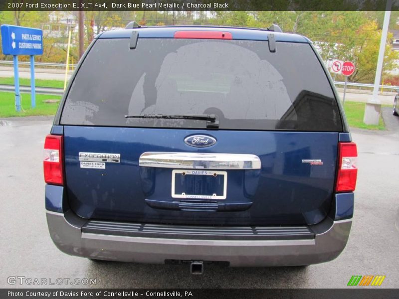 Dark Blue Pearl Metallic / Charcoal Black 2007 Ford Expedition EL XLT 4x4