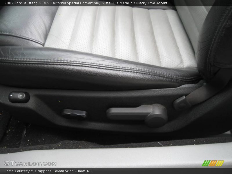 Vista Blue Metallic / Black/Dove Accent 2007 Ford Mustang GT/CS California Special Convertible
