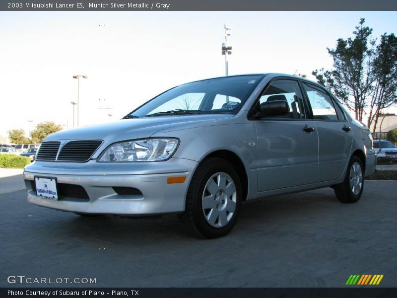 Munich Silver Metallic / Gray 2003 Mitsubishi Lancer ES