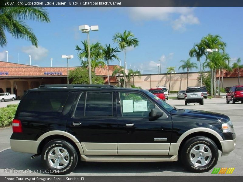 Black / Charcoal Black/Camel 2007 Ford Expedition Eddie Bauer