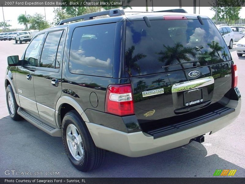 Black / Charcoal Black/Camel 2007 Ford Expedition Eddie Bauer