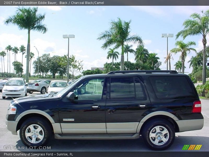 Black / Charcoal Black/Camel 2007 Ford Expedition Eddie Bauer