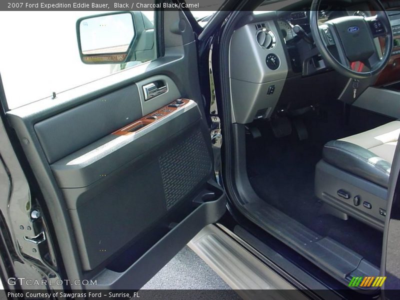 Black / Charcoal Black/Camel 2007 Ford Expedition Eddie Bauer