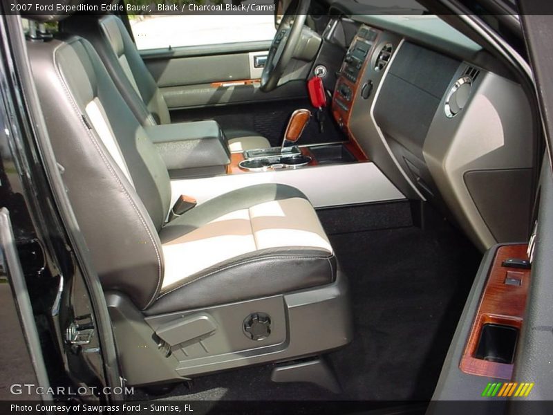 Black / Charcoal Black/Camel 2007 Ford Expedition Eddie Bauer
