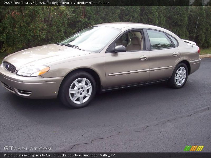 Arizona Beige Metallic / Medium/Dark Pebble 2007 Ford Taurus SE