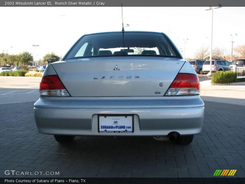 Munich Silver Metallic / Gray 2003 Mitsubishi Lancer ES