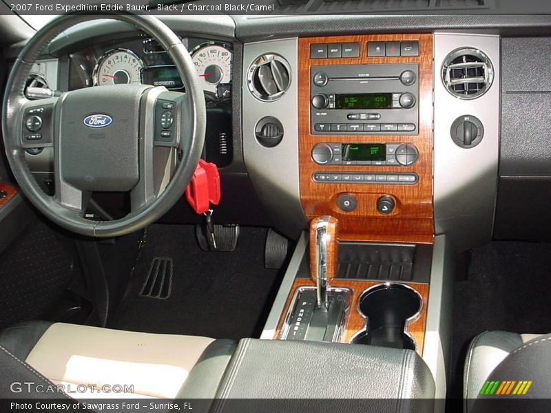 Black / Charcoal Black/Camel 2007 Ford Expedition Eddie Bauer