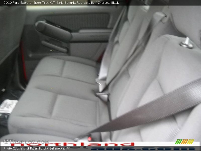 Sangria Red Metallic / Charcoal Black 2010 Ford Explorer Sport Trac XLT 4x4