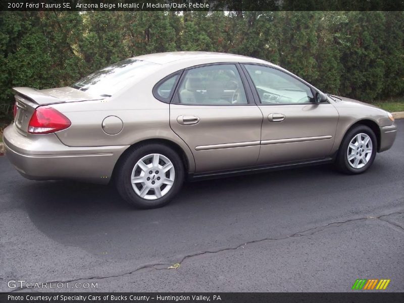 Arizona Beige Metallic / Medium/Dark Pebble 2007 Ford Taurus SE
