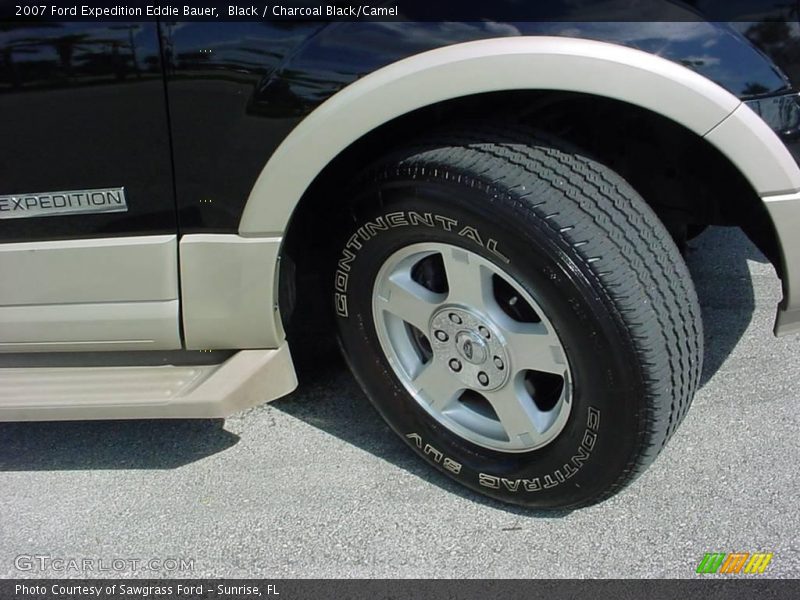 Black / Charcoal Black/Camel 2007 Ford Expedition Eddie Bauer