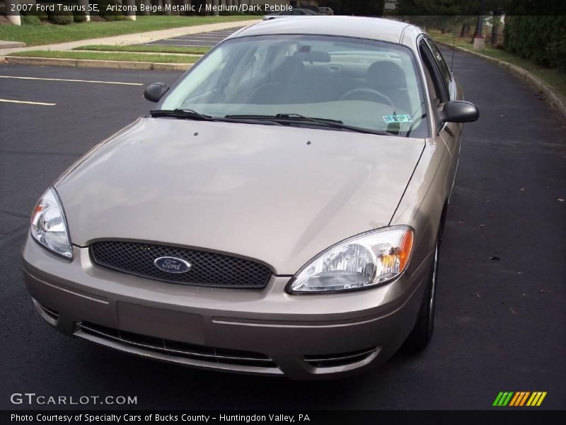Arizona Beige Metallic / Medium/Dark Pebble 2007 Ford Taurus SE
