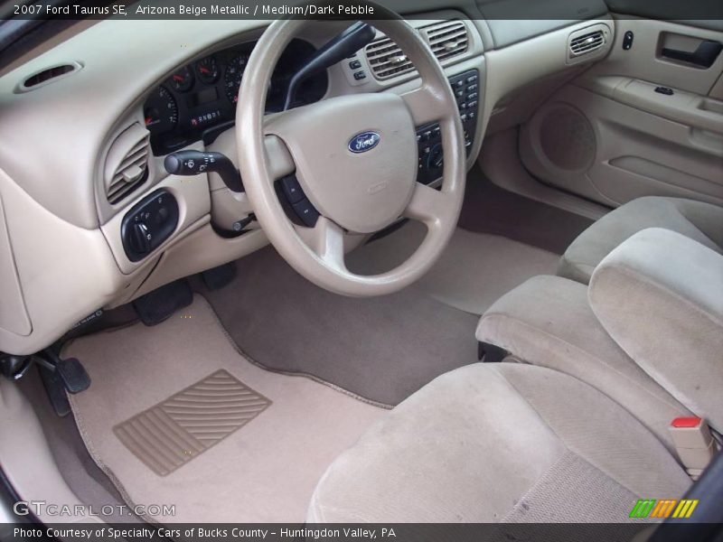 Arizona Beige Metallic / Medium/Dark Pebble 2007 Ford Taurus SE